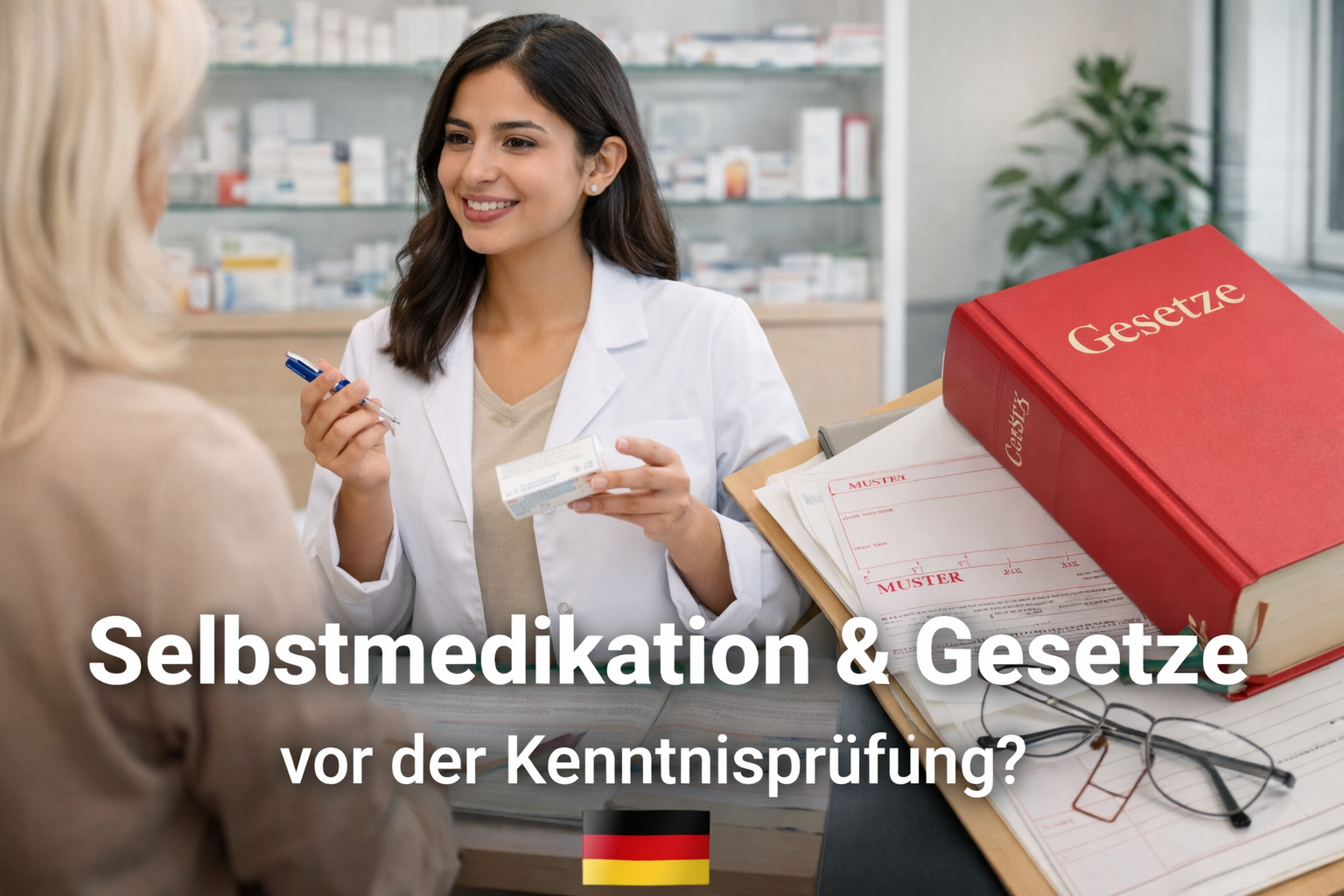 Warum Selbstmedikation und Gesetze vor der Kenntnisprüfung so wichtig sind